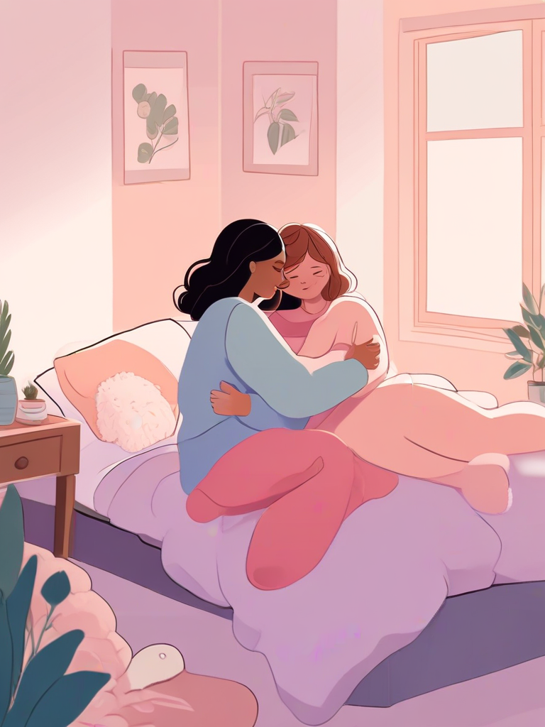 AI-generated anime image