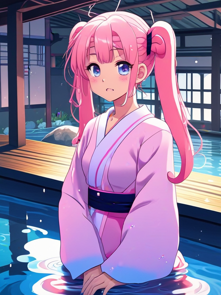 AI-generated anime image