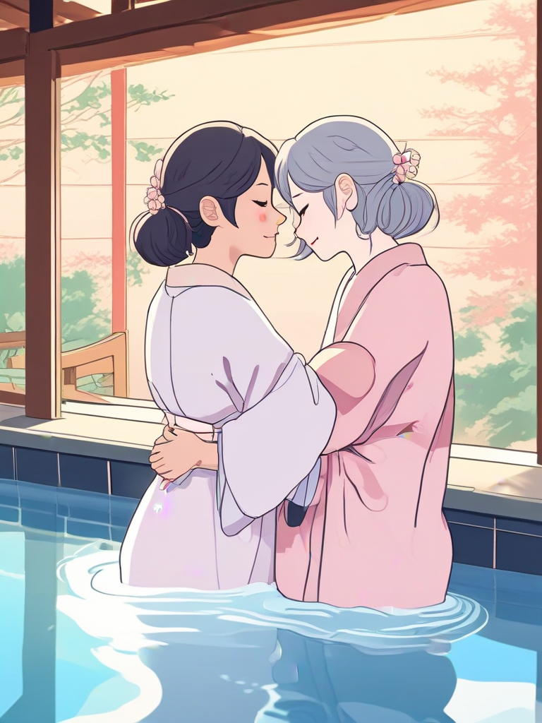 AI-generated anime image