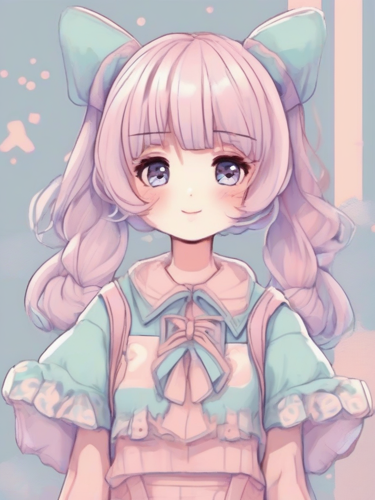 AI-generated anime image