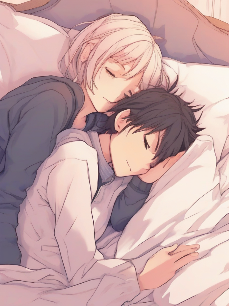 AI-generated anime image