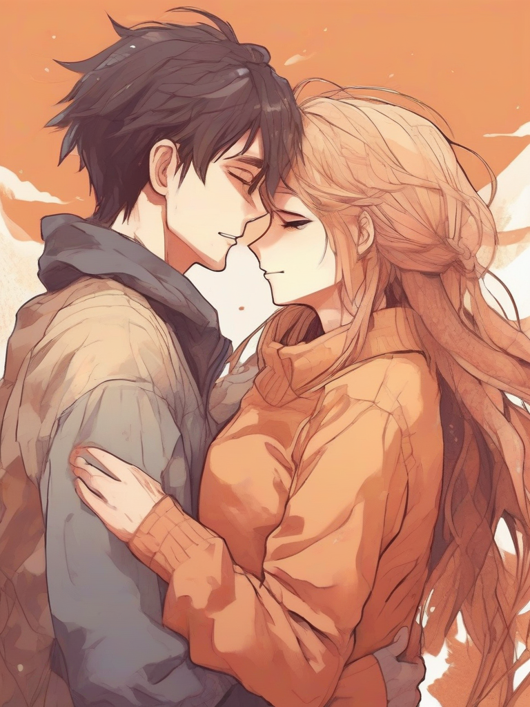 AI-generated anime image