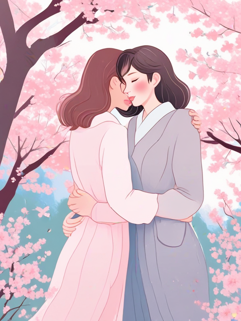 AI-generated anime image