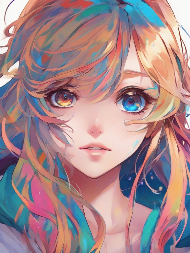 AI-generated anime image