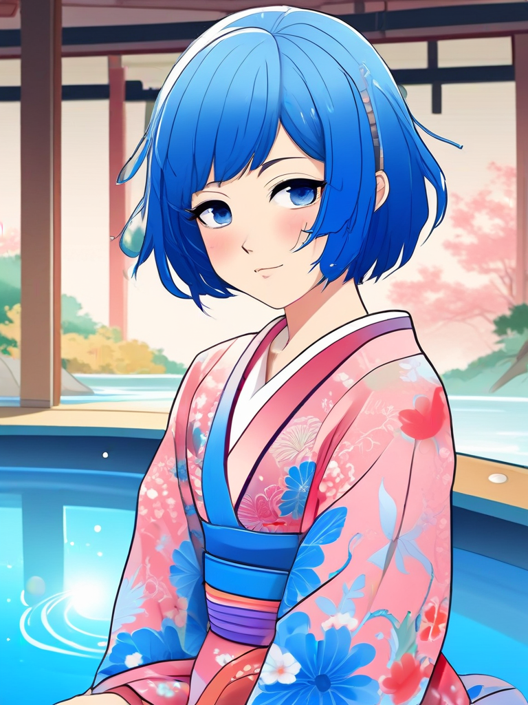 AI-generated anime image