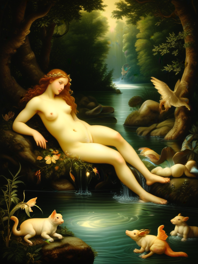 AI-generated artistic image