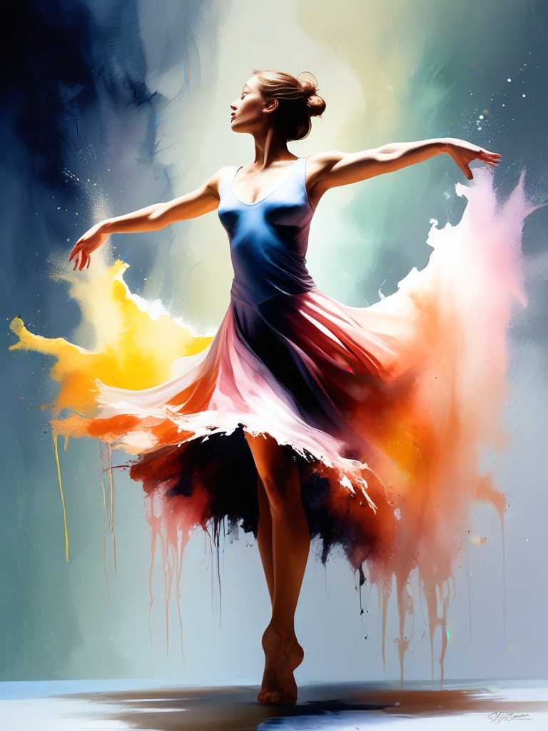 AI-generated artistic image