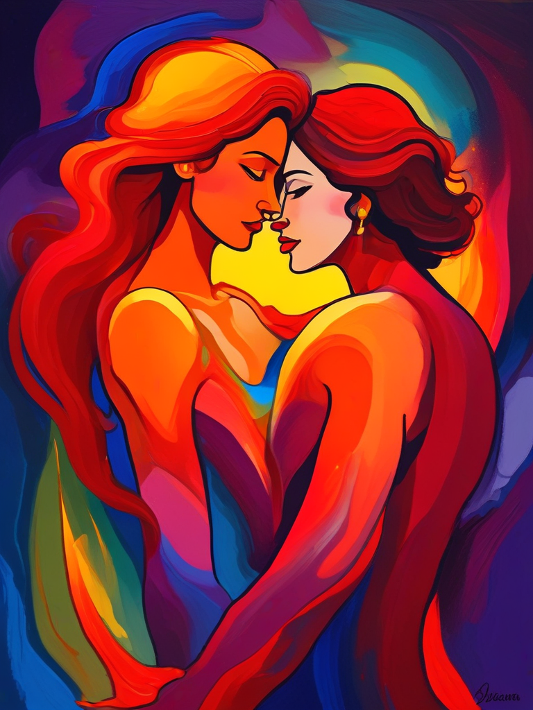 AI-generated artistic image