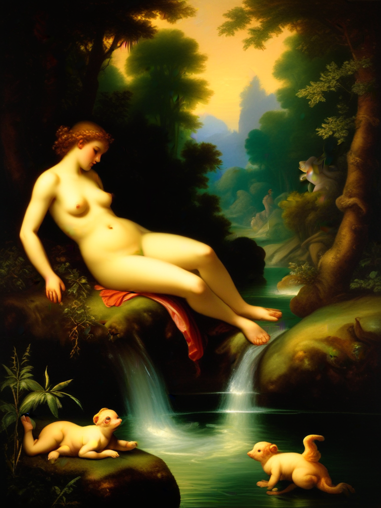 AI-generated artistic image