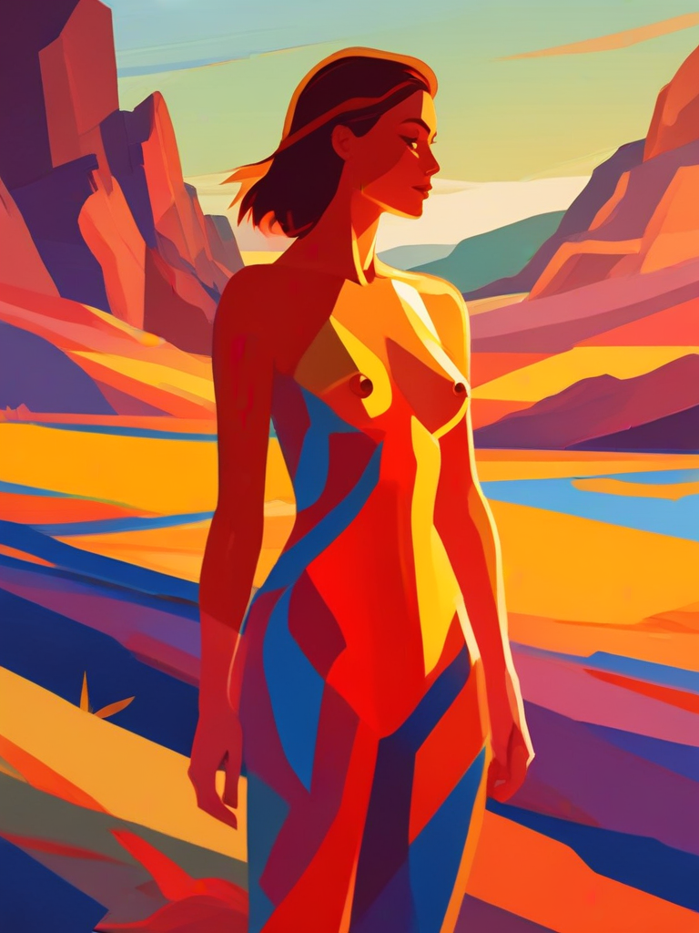 AI-generated artistic image