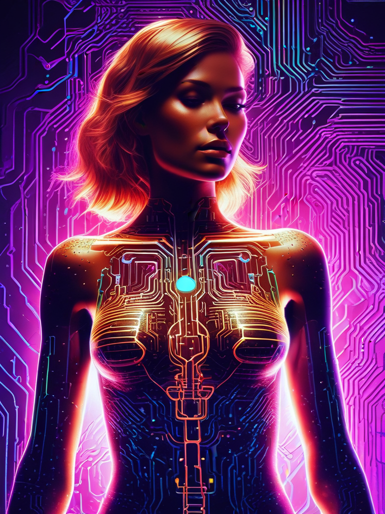 AI-generated artistic image