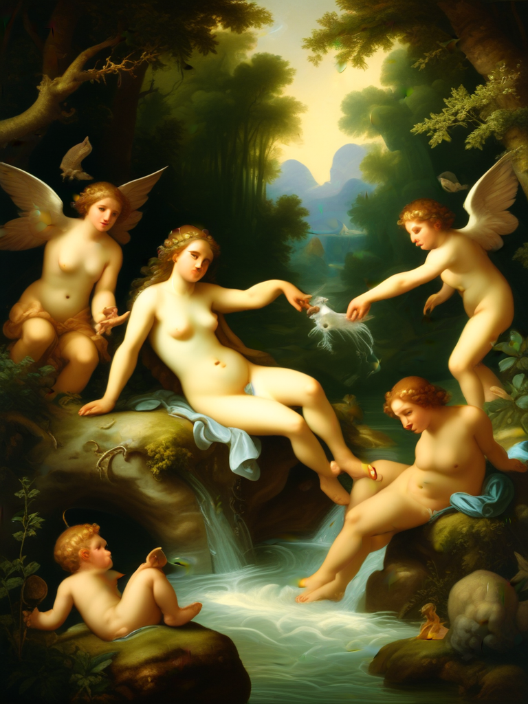 AI-generated artistic image