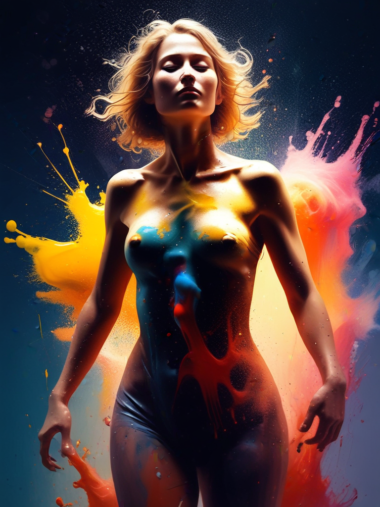 AI-generated artistic image