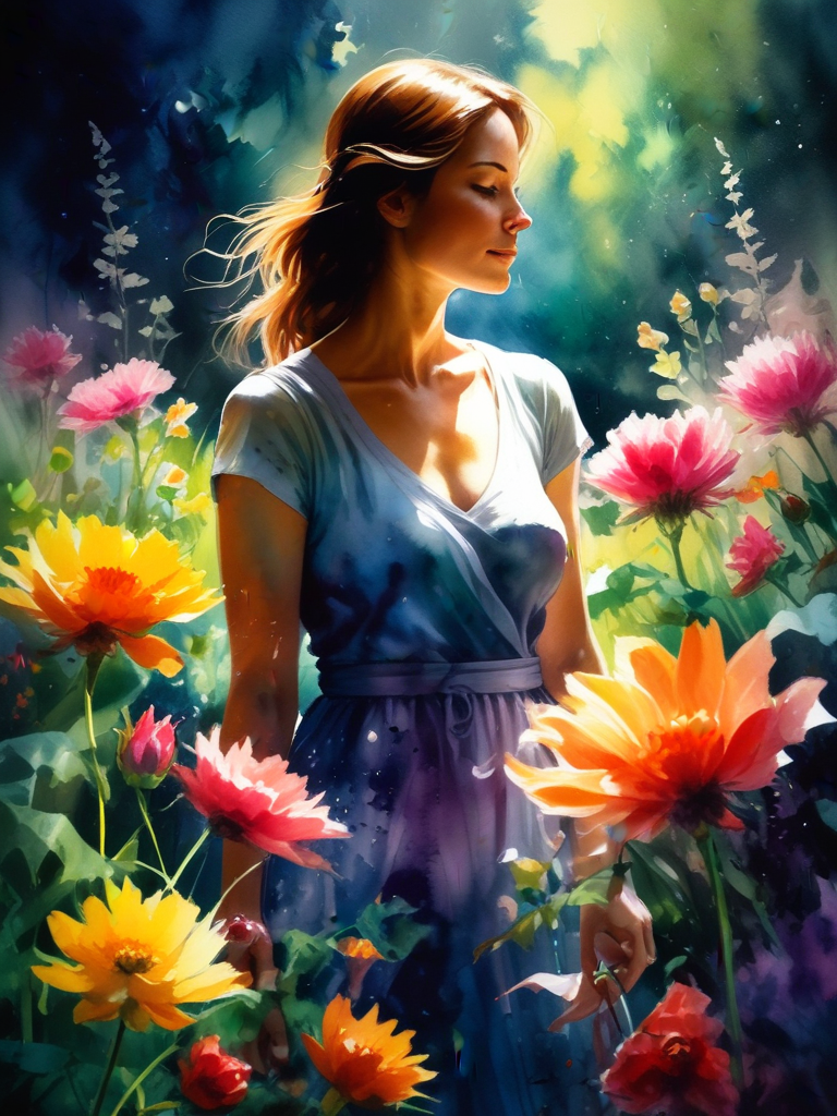 AI-generated artistic image