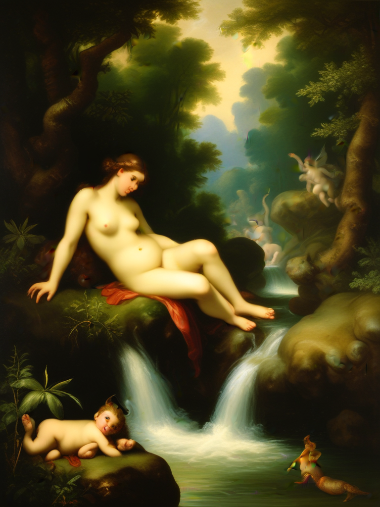 AI-generated artistic image