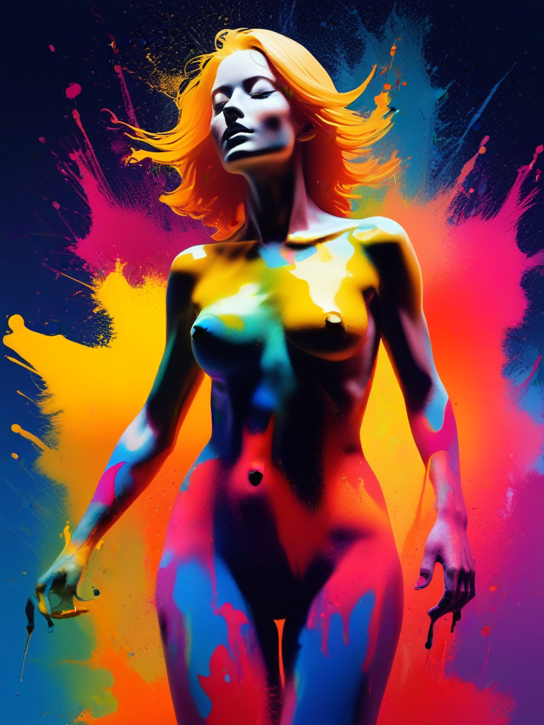 AI-generated artistic image