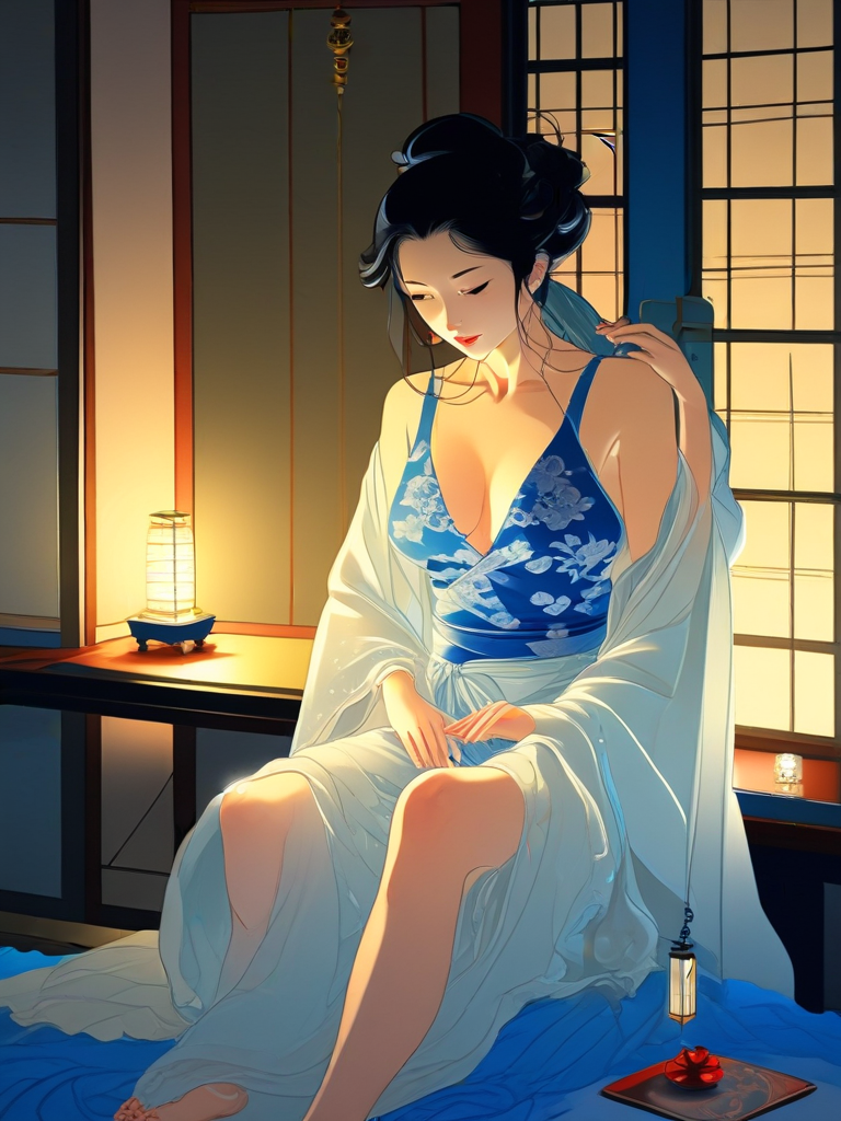 AI-generated chastity image