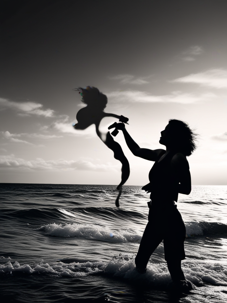 AI-generated chastity image