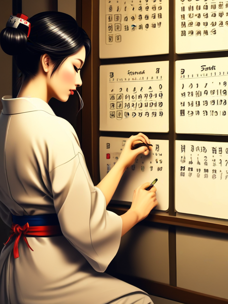 AI-generated chastity image