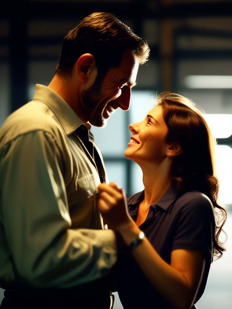 AI-generated chastity image