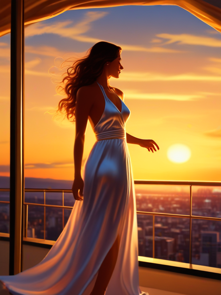 AI-generated chastity image