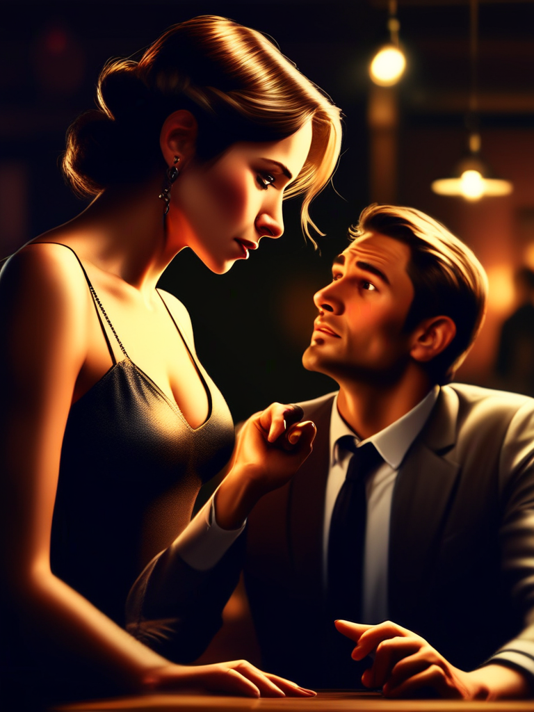 AI-generated chastity image