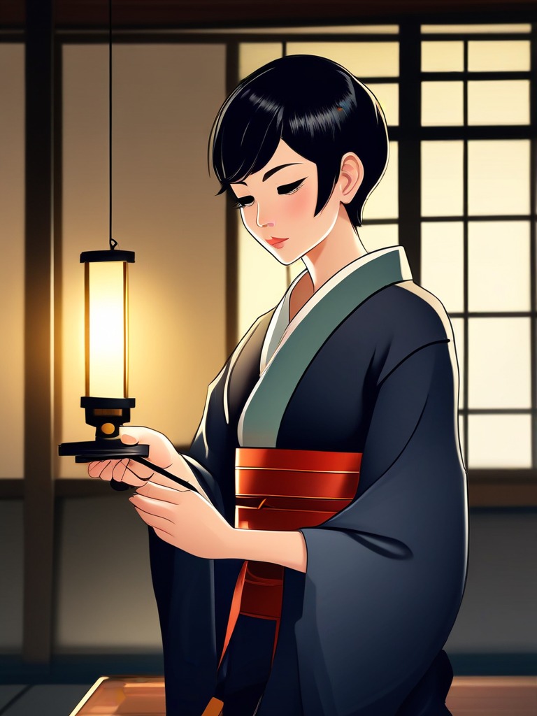 AI-generated chastity image