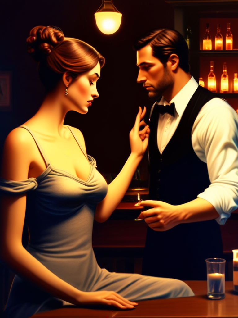 AI-generated chastity image