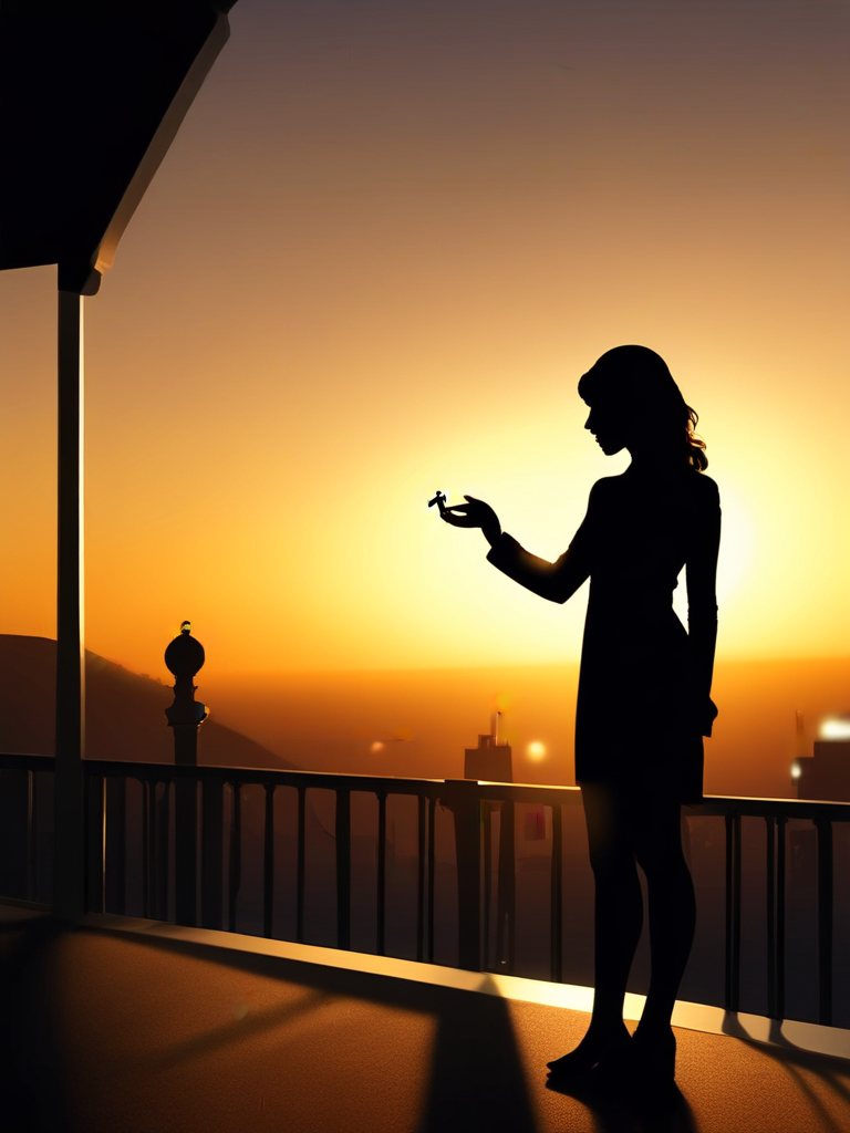 AI-generated chastity image