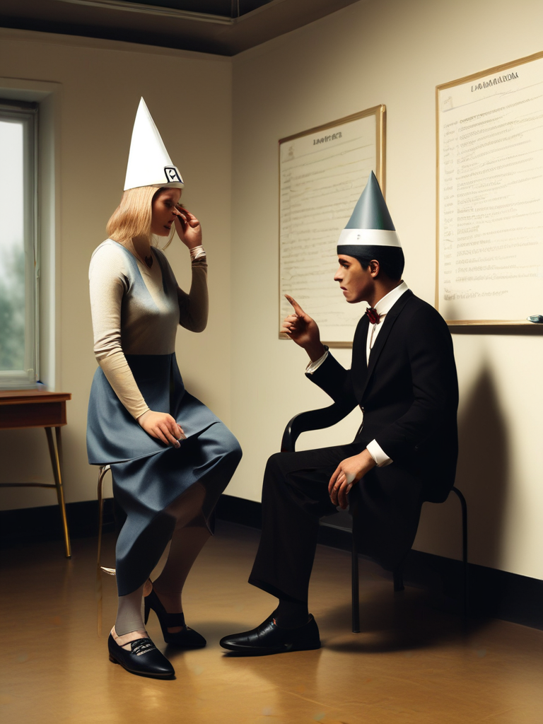 AI-generated humiliation image