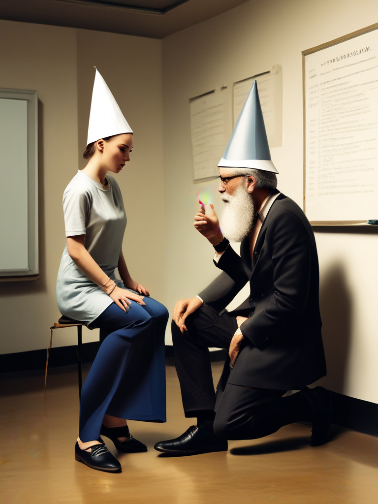 AI-generated humiliation image