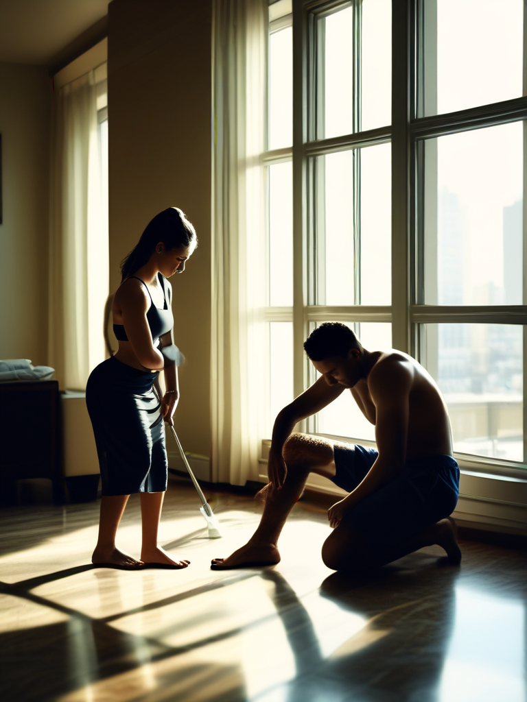 AI-generated humiliation image