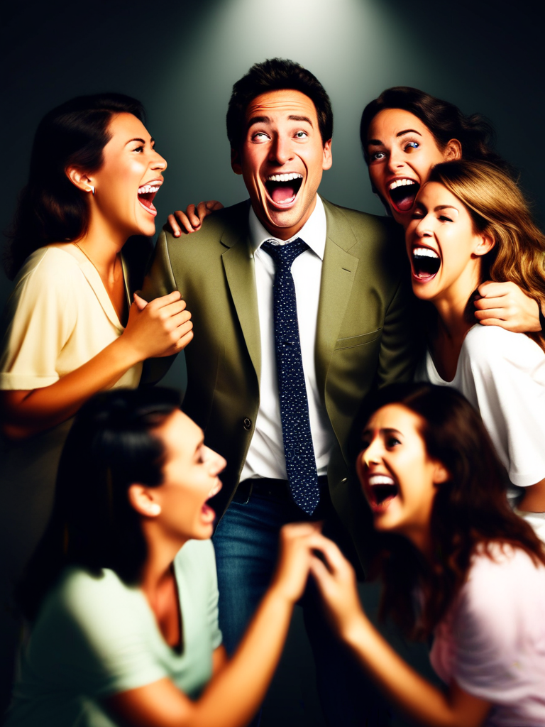 AI-generated humiliation image