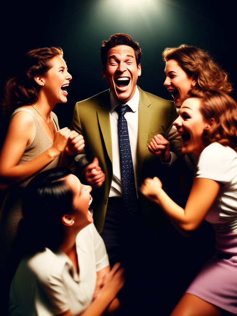 AI-generated humiliation image