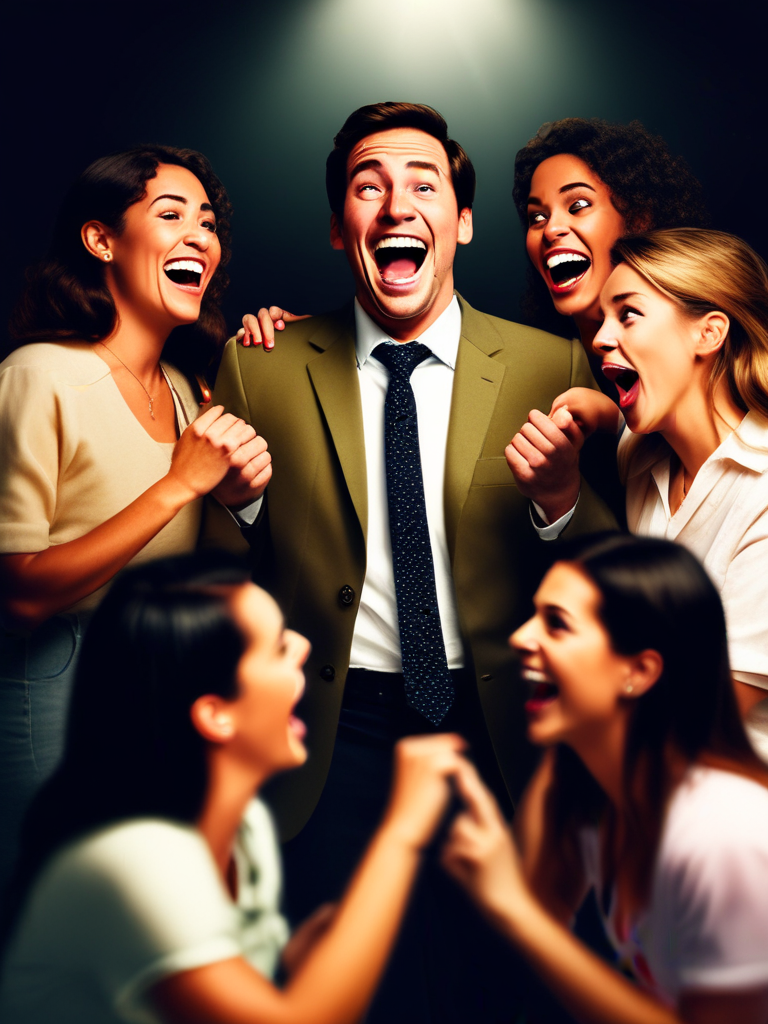 AI-generated humiliation image