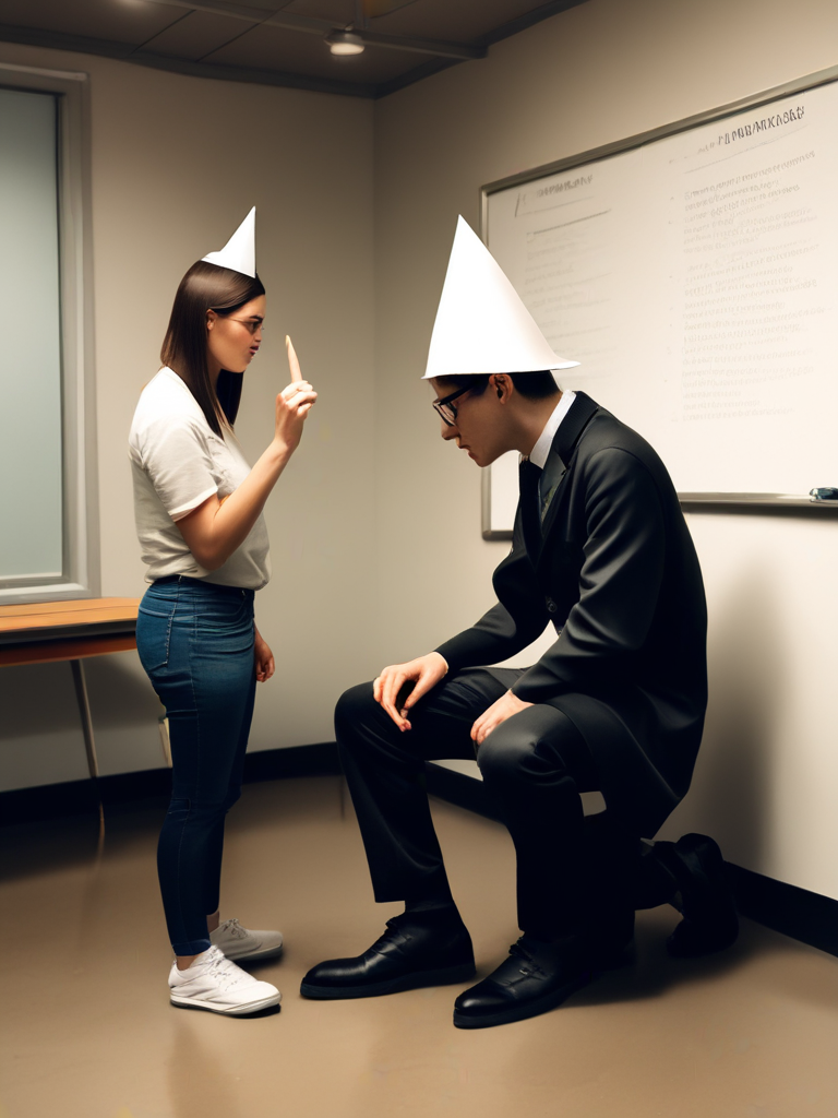 AI-generated humiliation image