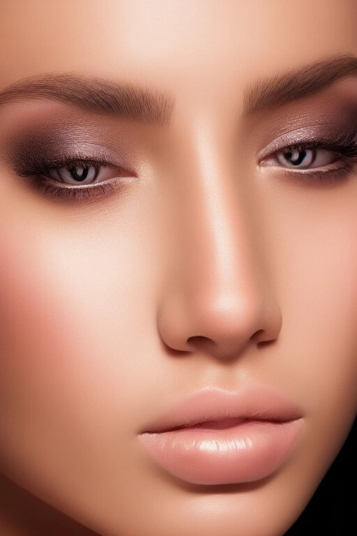 Beauty portrait with flawless detail
