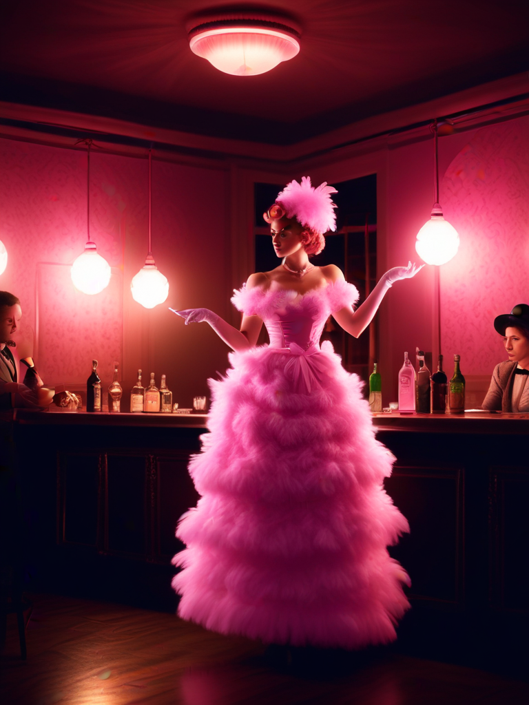 AI-generated sissy image