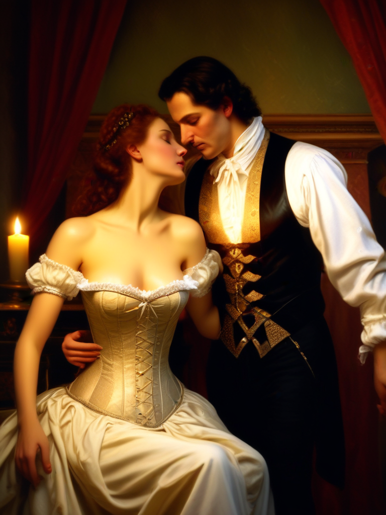 AI-generated sissy image