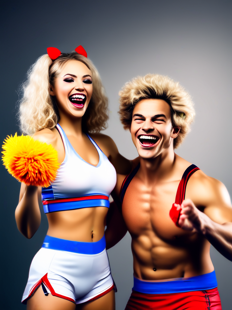 AI-generated sissy image