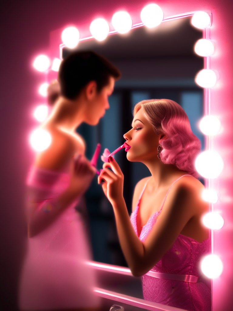 AI-generated sissy image