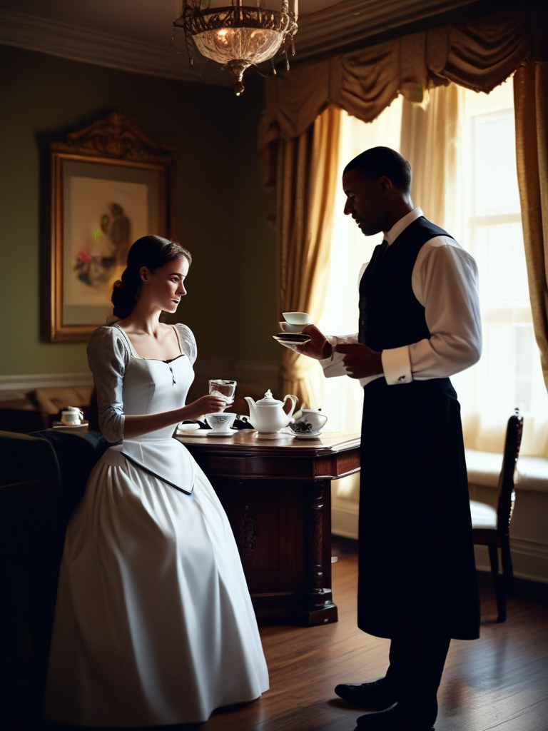 AI-generated sissy image