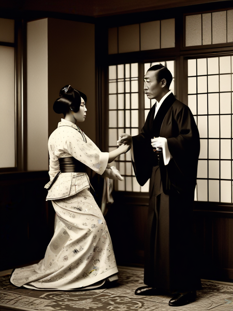 AI-generated sissy image