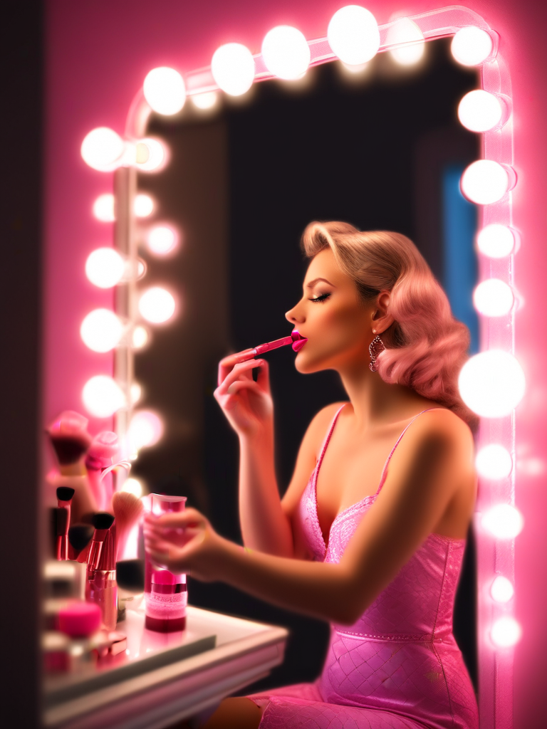 AI-generated sissy image