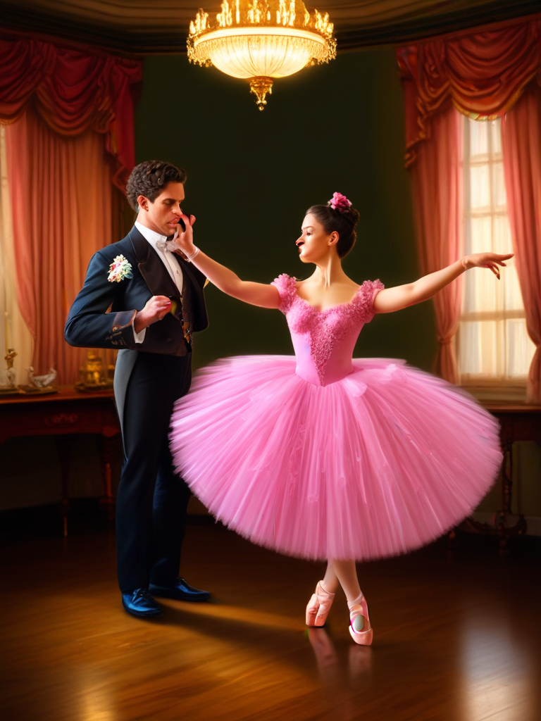 AI-generated sissy image