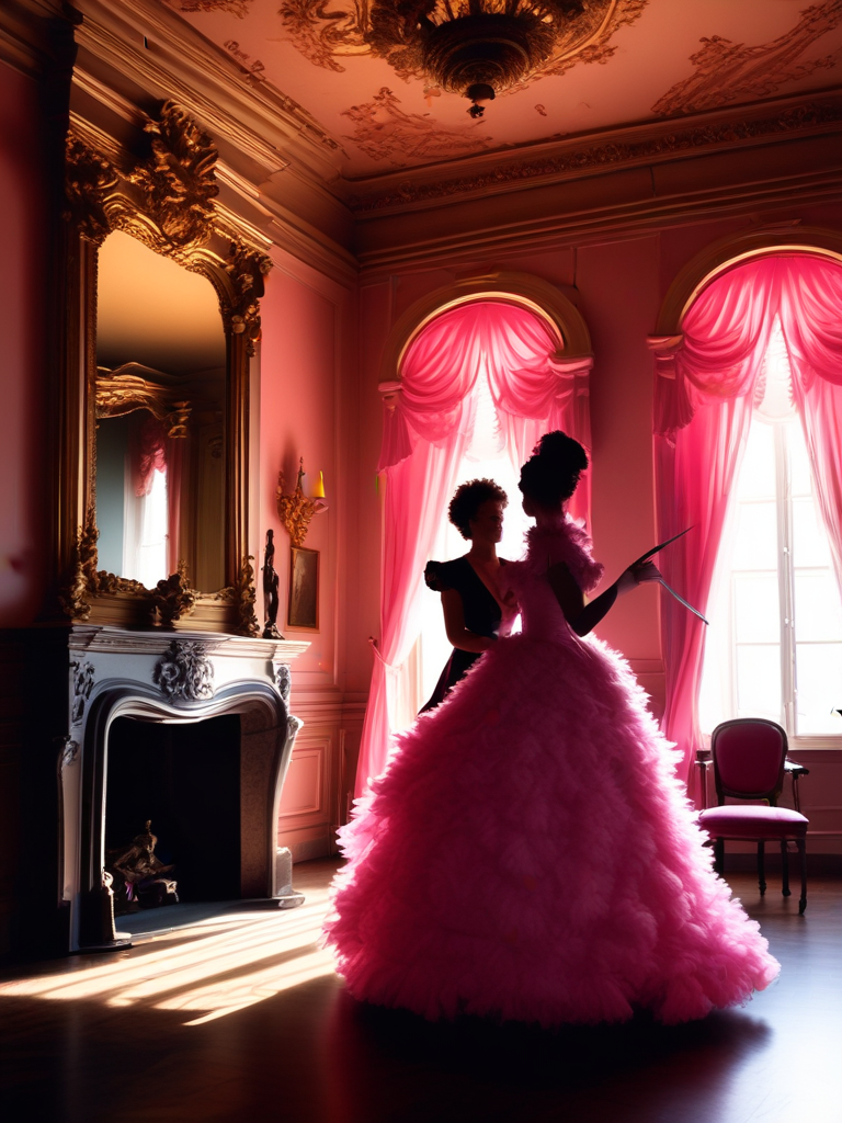 AI-generated sissy image