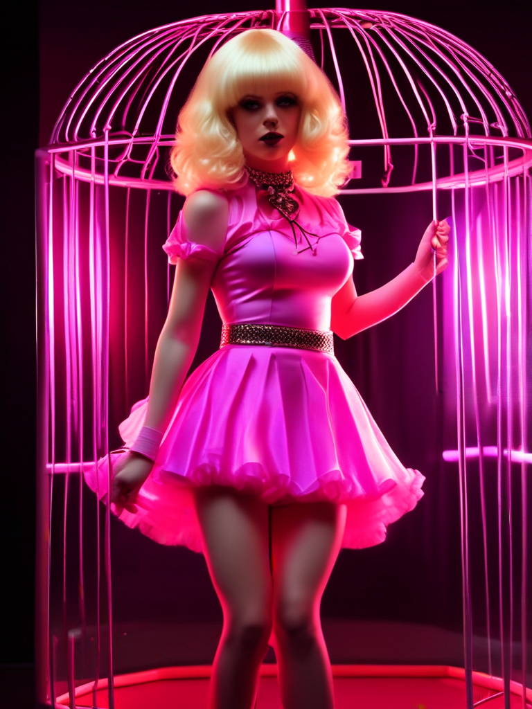 AI-generated sissy image