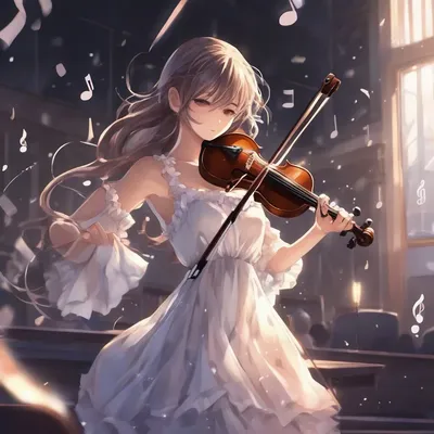 Anime violinist in concert spotlight