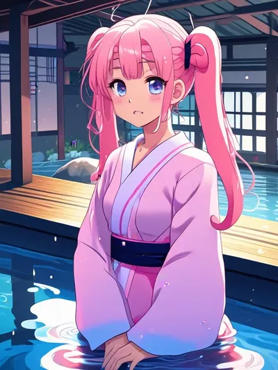 AI-generated anime image