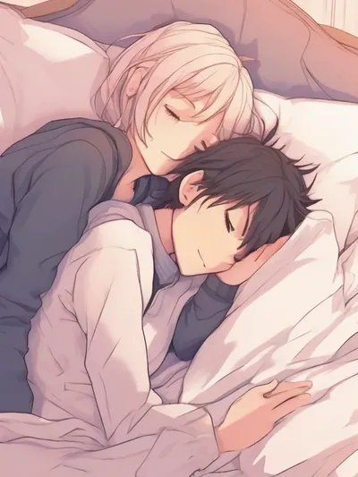 AI-generated anime image